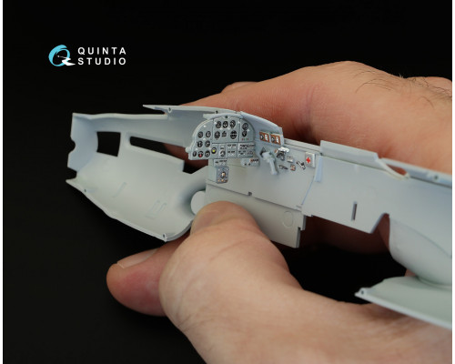 3D Декаль интерьера кабины Ил-2 одноместный (Звезда)